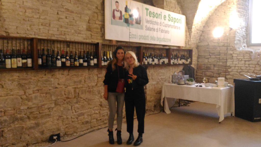 Michela di Partner Wine e Alessandra Machella