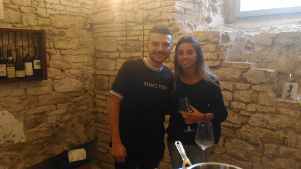 Simone Scipione e Michela di Partner Wine