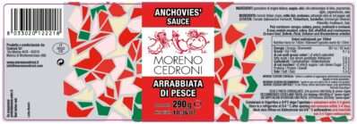 Sugo arrabbiata di pesce di Moreno Cedroni da 290 gr