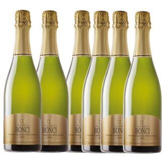 Offerta 6 bottiglie Spumante metodo classico brut Vallerosa Bonci