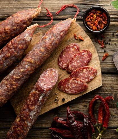 Salame diavoletto Tomassoni Salumi