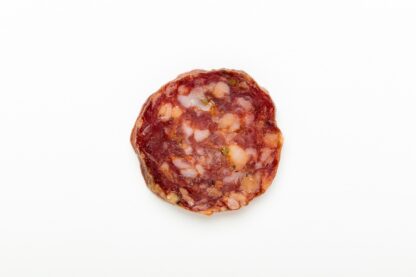 fetta salame peperoncino Tomassoni Salumi