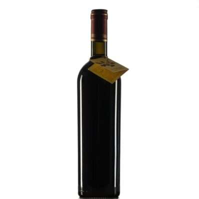 Bavanda Aromatizzata a base di Vino e Visciole Visner retro etichetta