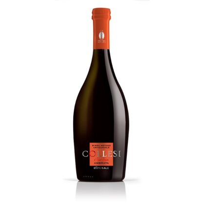 Birra artigianale Ambrata birrificio Collesi da 75 cl alc.7,5% vol