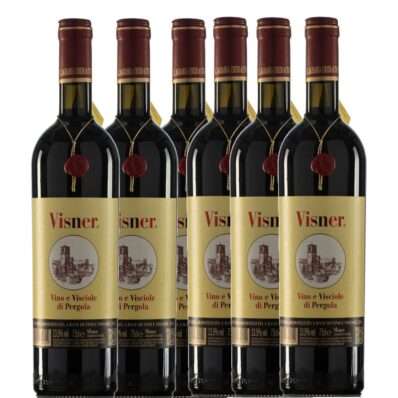 Bavanda Aromatizzata a base di Vino e Visciole Visner conf da 6 bott